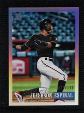 2021 Bowman Heritage Prospects Chrome Refractor /199 Jeferson Espinal #192 00gy
