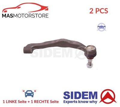 SPURSTANGENKOPF AXIALGELENK VORNE SIDEM 63639 2PCS H NEU OE QUALITÄT