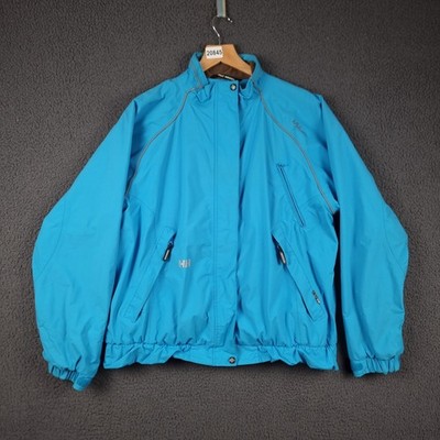 HELLY HANSEN Jacket Womens 2XL Blue Helly Tech Ski Coat Waterproof Insulated