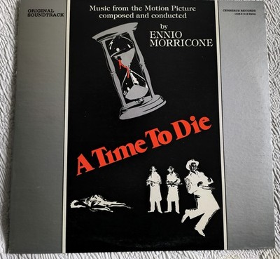 A  TIME  TO  DIE   Ennio Morricone  Original Soundtrack  LP  Vinyl