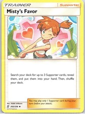 Misty's Favor 202/236 Uncommon Unified Minds Pokemon Lightly Played on eBay