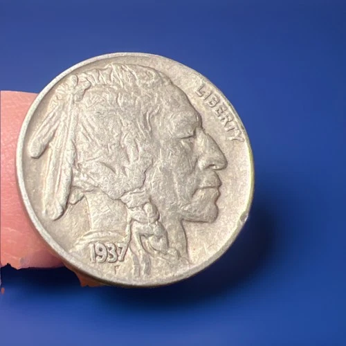 1937-D Buffalo Nickel/Almost Uncirculated💥💥