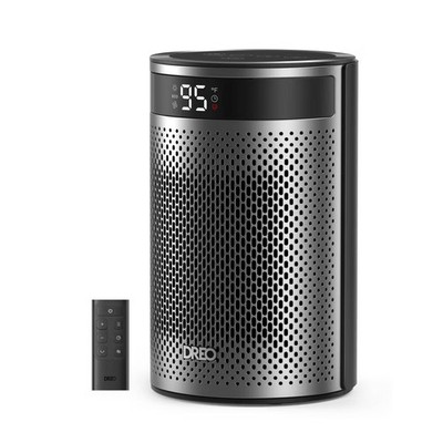 DREO 1500W Atom 416 10'' Whisper-Quiet Portable Ceramic Space Heater with Temp