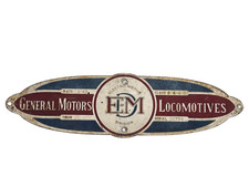 Emd General Motors Electromotive Division Locomotive Builders Plate March 1967 Emd General Motors Electromotive Division Locomotive Builders Plate March 1967