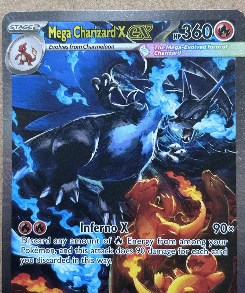Mega Charizard X ex 125/094 SIR Near Mint | Phantasmal Flames | Pokémon Card UK - Image 3 of 4