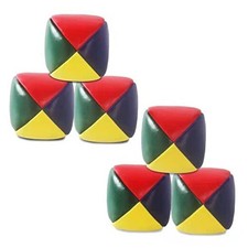 6 Pack Soft Juggling Balls for Beginners Juggle Balls Bulk Set for Juggler,