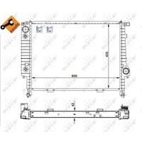 NRF 519589 KüHler MotorküHler WasserküHler MotorküHlung
