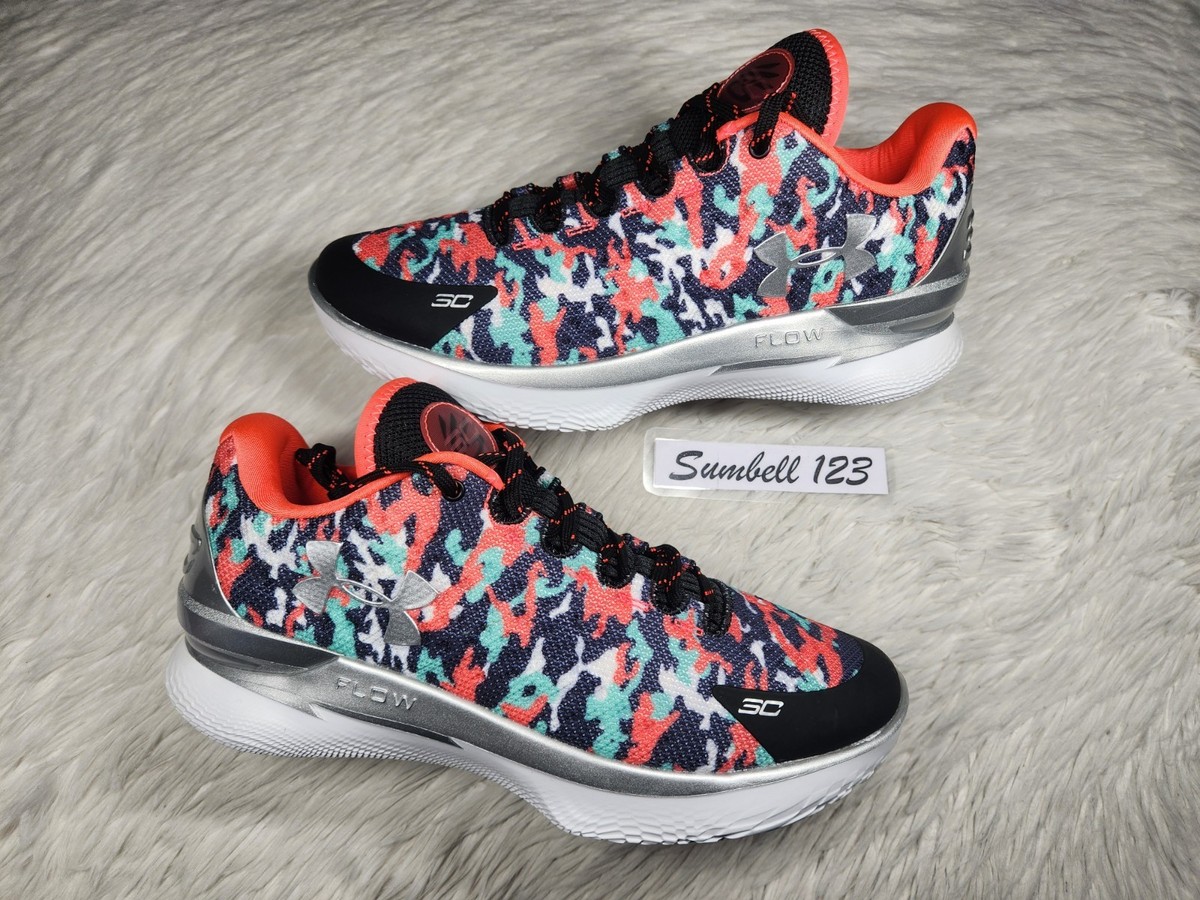Under Armour Curry 1 Low FloTro Multicolor Basketball Sneaker Men