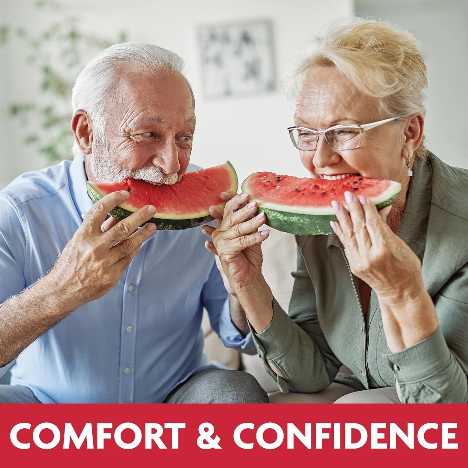 Sea Bond Secure Denture Adhesive Seals, Fresh Mint Lowers, Zinc-Free, All-Day