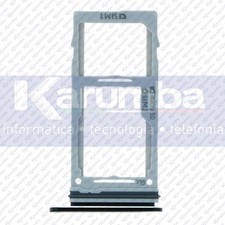 CARRELLINO SIM SAMSUNG GALAXY S9 G960 TRAY DUAL SIM + MICRO SD CARD BLACK NERO