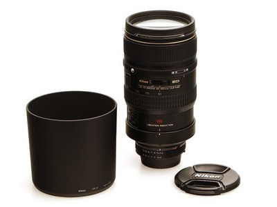 Nikon Zoom Objektiv AF VR-Nikkor 4.5-5.6 / 80-400 mm D ED VR für Nikon AF