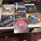 Lot 14 70s-80s Rock LPs Journey, Kansas, Jeffereson Starship, Wings,Night Ranger