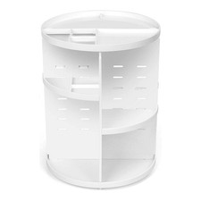 360° Rotating Makeup Organizer Spinning Skincare Organizer Cosmetics Storage UK