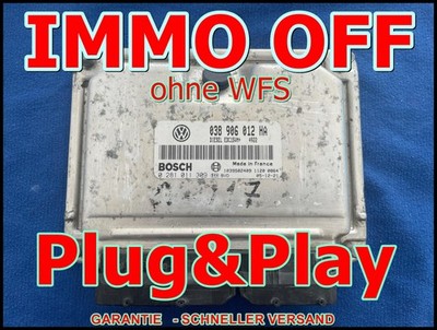 SKODA OCTAVIA 1.9 ALH IMMO OFF/ PLUG&PLAY 0281011309 - 038906012HA /Deu - 2 Tage