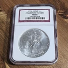 1994 Silver American Eagle MS68 NGC Collectors Society Label- FREE SHIPPING