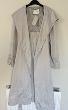 WINDSMOOR Women's Coat Medium Silvery Grey.  New WT Shower Proof . Lightweight