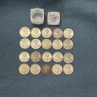 Lot of 20 Walking Liberty Half Dollars varying dates, .50¢ Silver Coins~$10 Face