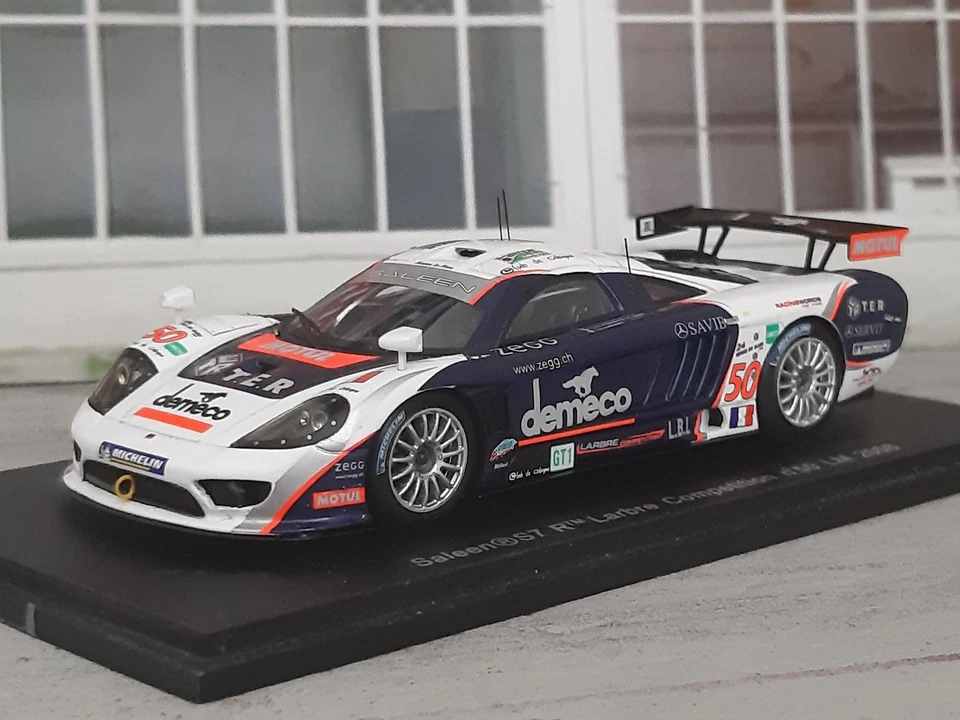 Saleen S7-R N°50 24h du Mans 2008 Spark 1/43 - Photo 2/2