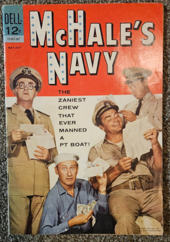 1963 #1 McHales Navy comic book