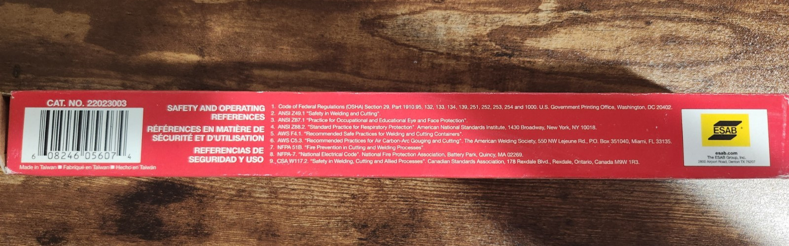 ARCAIR 1/8" X 12" 2202300 DC Pointed Copperclad Arc Gouging Electrodes, 100/Pack