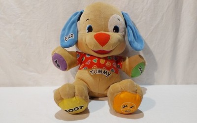 Fisher-Price  Laugh and Learn Love to Play Puppy - Works - Great Condition 