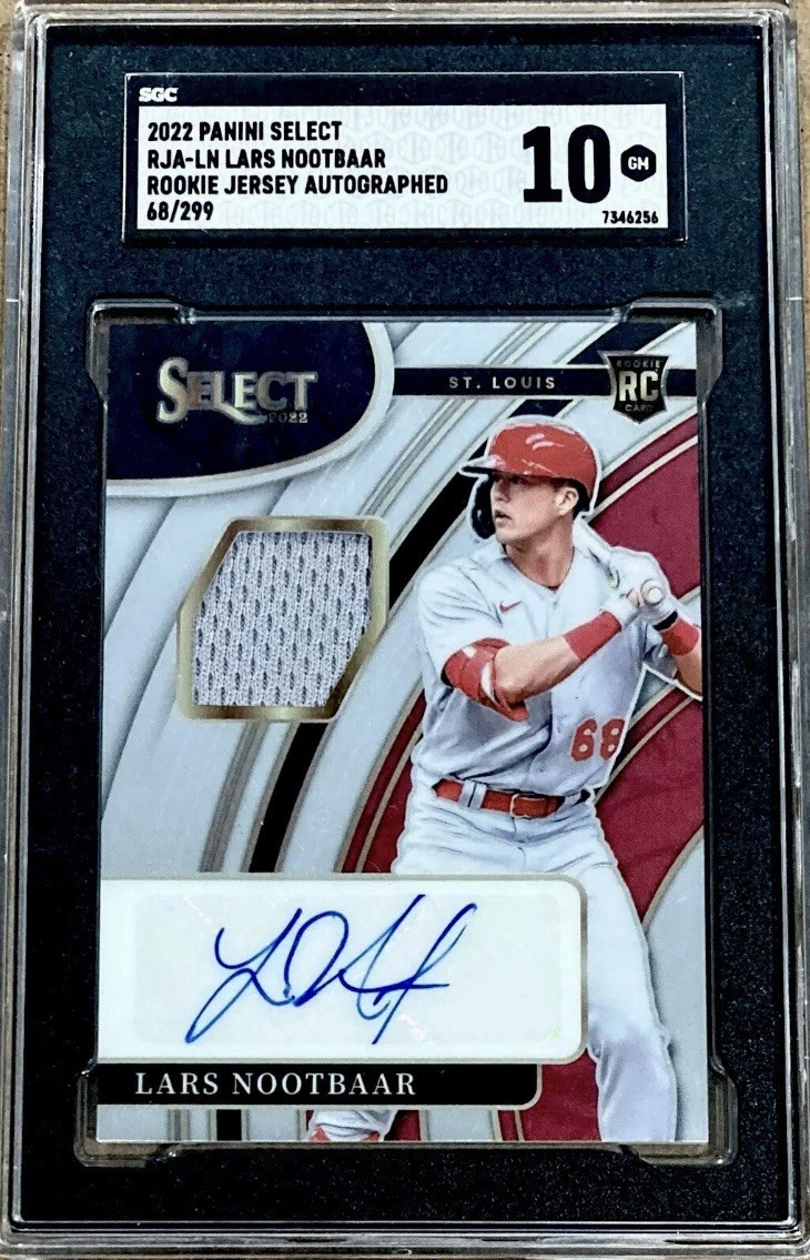 2022 Panini Select - Lars Nootbaar #RJA-LN for sale | eBay