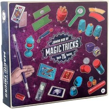 75Pcs Professional Magic Trick Kit for Kids and Adults Magician Pretend Play Set