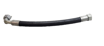 Gates Megaflex CM2T12 3100PSI DI19 2SCR16 Hydraulic Hose 13.5''L 3/4'' Right Angle