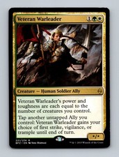Veteran Warleader Battle for Zendikar Non-Foil MTG LP