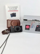 Leica D-LUX 3 Digital Camera 10MP 4x Zoom Box Cases Charger SD-Card Manual