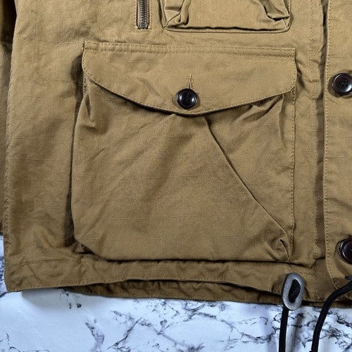 BARBOUR Mens Sandstone Brown Endurance Utility Casual Jacket SIZE MEDIUM BNWT - Picture 10 of 18