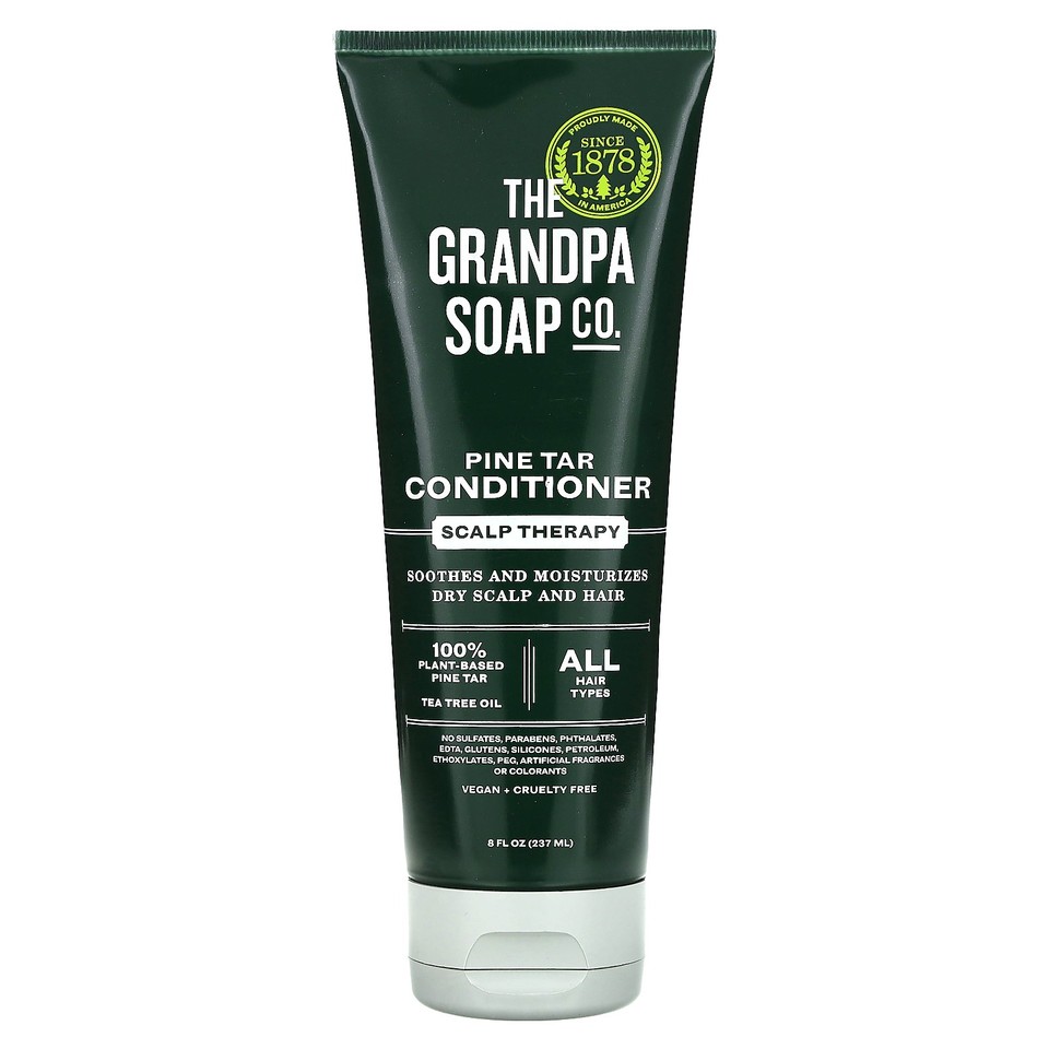 Pine Tar Conditioner, Scalp Therapy, 8 fl oz (237 ml)