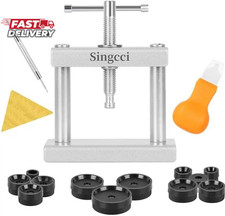 Watch Press Tool Set, Press Set Back Case Closer with 12 Molds, Watch Battery Re