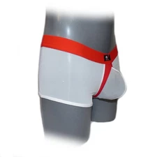 Boxer shorts, colour-blocked with a pronounced pouch (M)