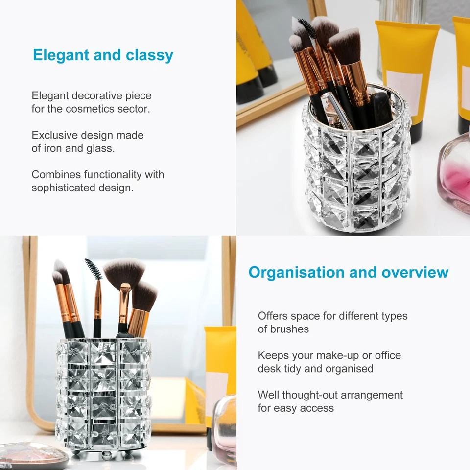 Pinselhalter Make Up Eisen - Halter Aufbewahrung Stifte Beauty Kosmetik - Bild 3 von 4