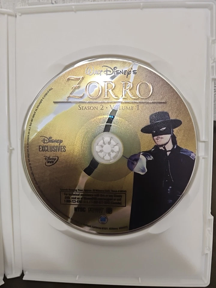 Authentic Disney's Zorro Complete Season 2 Volume 1 - Image 4 of 4