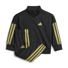adidas Kids 3 Stripe Essentials Climacool Track Suit Infants Poly Tracksuit