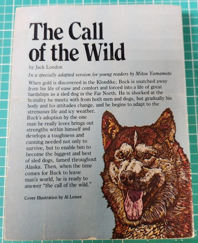 1979 The Call Of The Wild by Jack London Illustrated Classic Editions Softcover - Picture 2 of 4