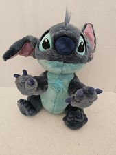 Disney Store Exclusive Authentic STITCH Plush Sitting 13" Vintage Year 2002