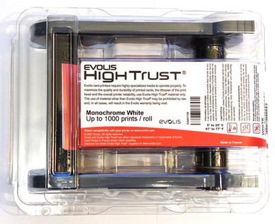 EVOLIS HighTrust Farbband Auswahl Black White color YMCKO ymckok Karten Rohlinge
