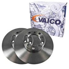 2x VAICO BREMSSCHEIBEN 278mm VOLL VORNE passend für MERCEDES /8 123 S-KLASSE SL 