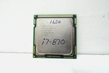 Intel Core i7-870 3.6 GHz 4 Cores 8 Threads LGA 1156 CPU