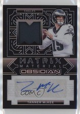 2024 Panini Obsidian Matrix Material 88/299 Tanner McKee #MMA-TME Auto 16wc