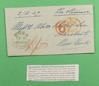DR WHO 1849 GB STAMPLESS F/L WEXFORD IRELAND EUROPA SHIP TO USA R76591 — photo 1