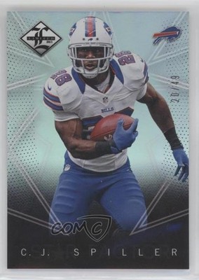 2013 Panini Limited Star Factor 20/49 CJ Spiller #2 06nx