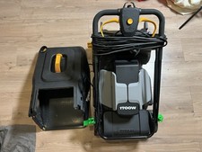 Titan TTB833LWM Electric Lawn Mower 1700W 37cm Cut Corded Rotary with Grass Box