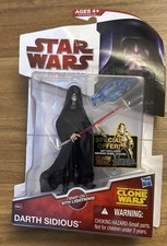 Sealed Star Wars The Clone Wars CW45 Darth Sidious  New Unopened Action Figure