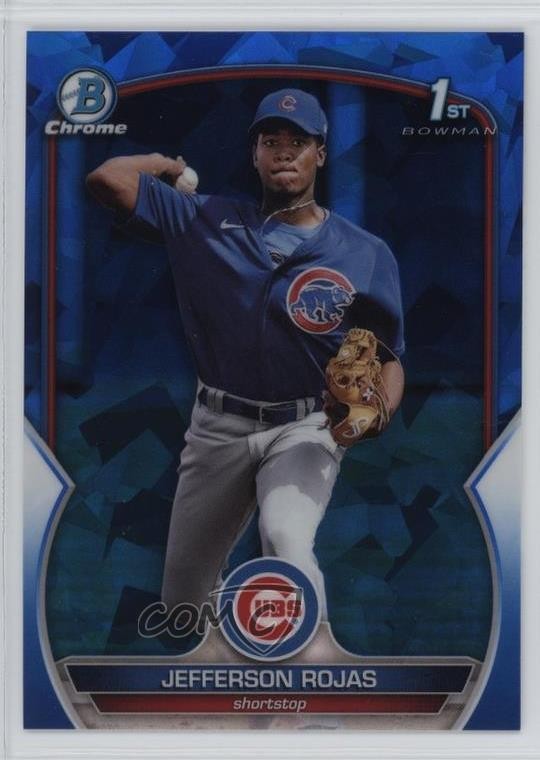 2023 Bowman Sapphire Edition Chrome Prospects Jefferson Rojas #BCP-70