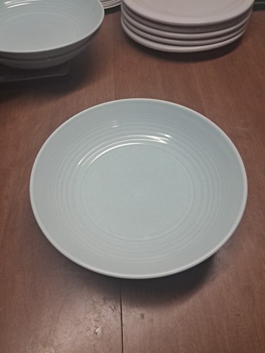 5 Royal Doulton Gordon Ramsay Maze Bowls 9 1/4” Pasta Light Aqua Blue Euc Bn 198 - Picture 7 of 12