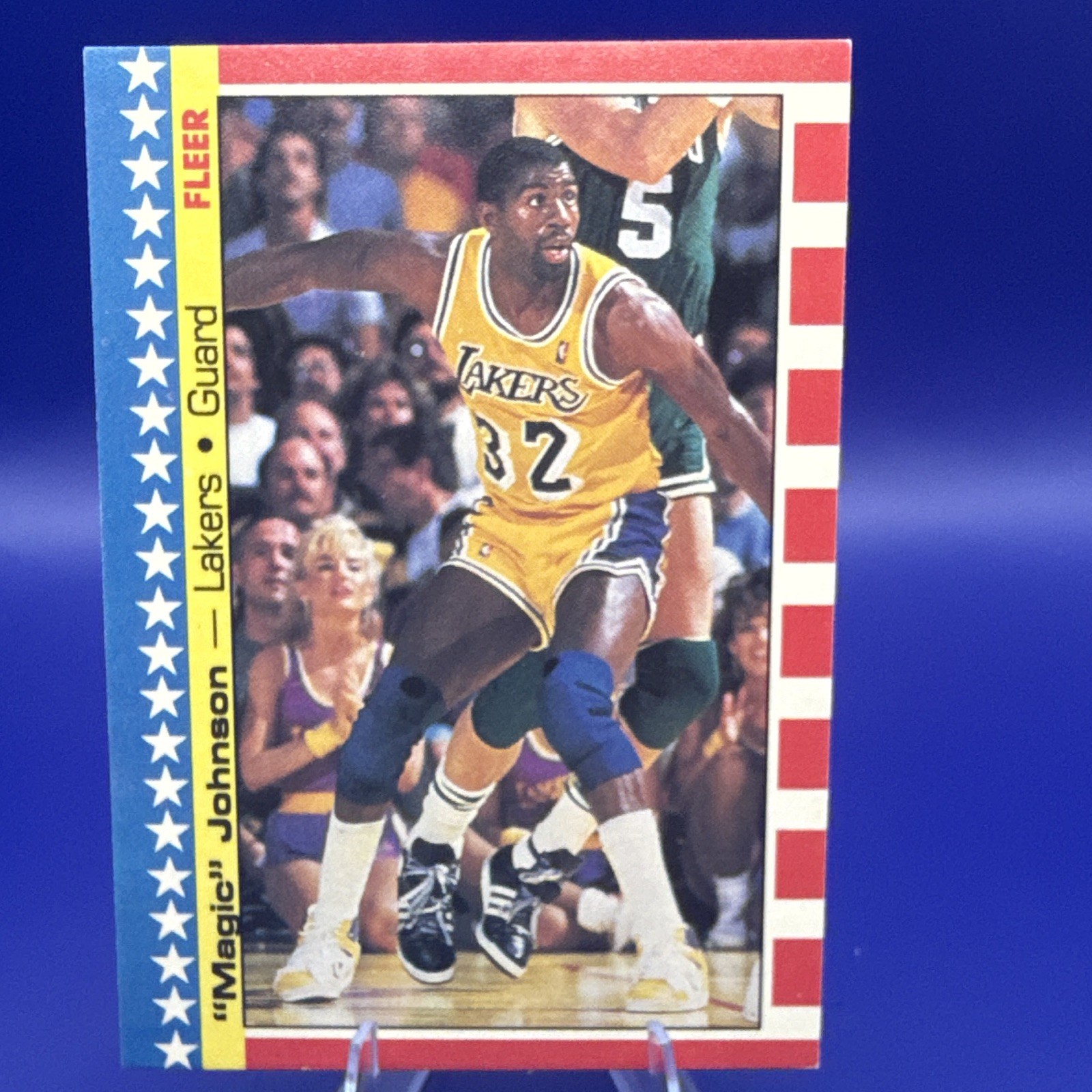1987-88 Fleer - Stickers Magic Johnson #1